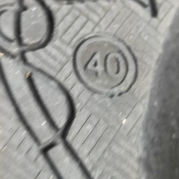 Dansko Janie Sandal Metallic Leather Adjustable Cork Footbed Women's Size 9.5-10 - Picture 9 of 10